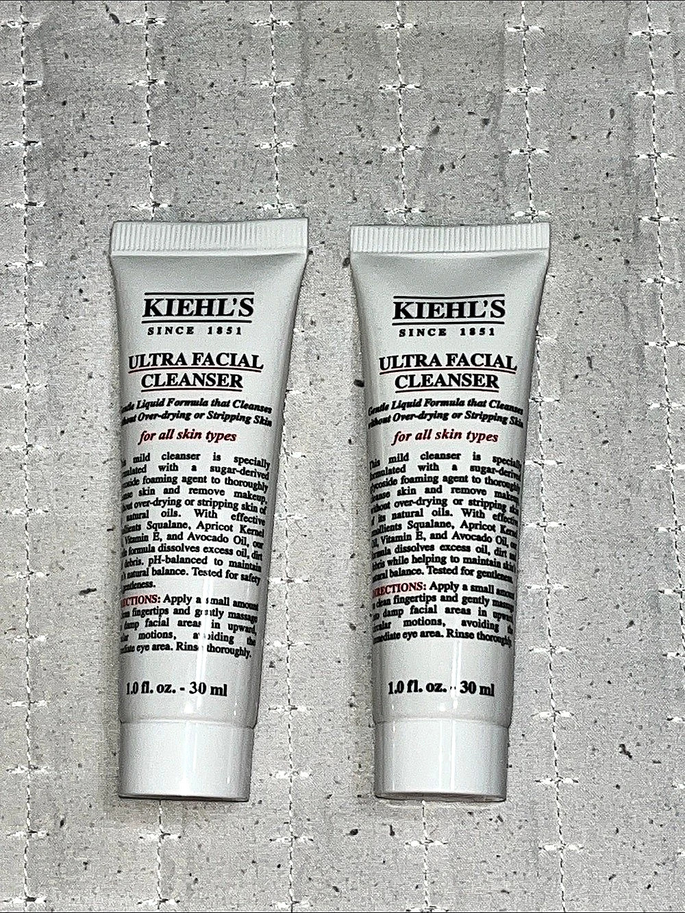 Kiehl's Ultra Facial Cleanser Facial Cleanser 1 oz 2-Pack NWT